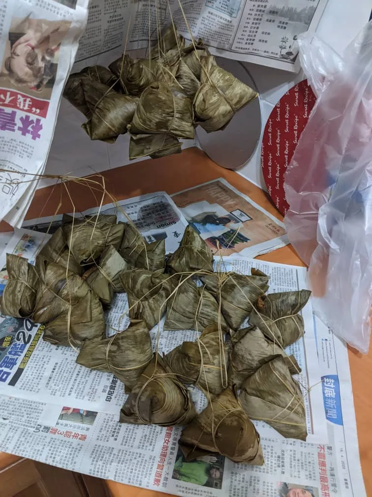 Zongzi (粽子) zum Drachenbootfest