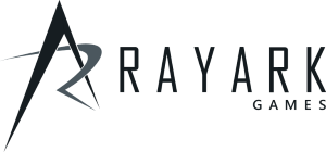 雷亞遊戲 Rayark Inc. 官方 logo，2012 年使用至今的品牌標誌，紅底白字 R 字樣