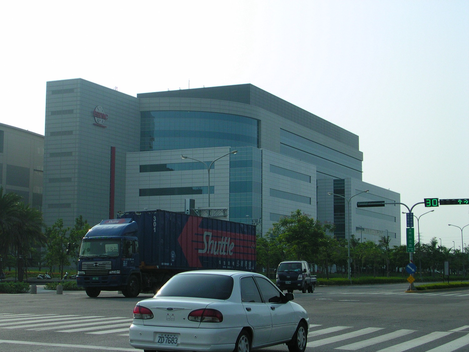 Conjunto de plantas de TSMC en el Parque Científico del Sur